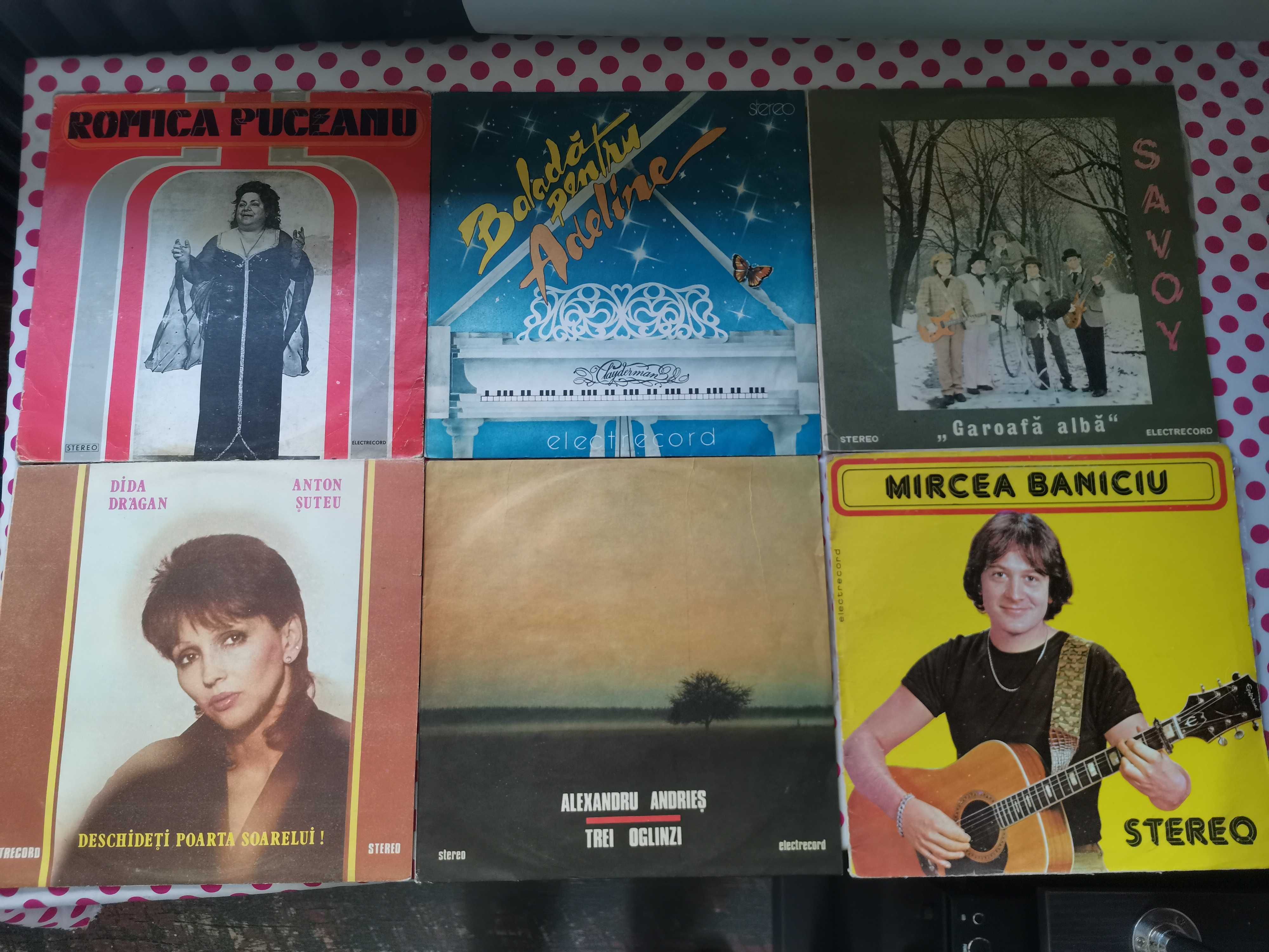 Discuri vinil, muzica romaneasca si straina.