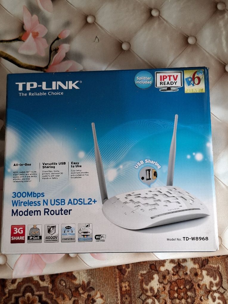 Tp-Link router sotiladi. Продаётся Tp-Link роутер