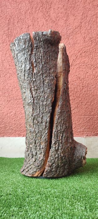 Дървена лед лампа / ръчна изработка /