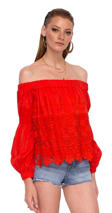 Bluza Nissa din matase naturala