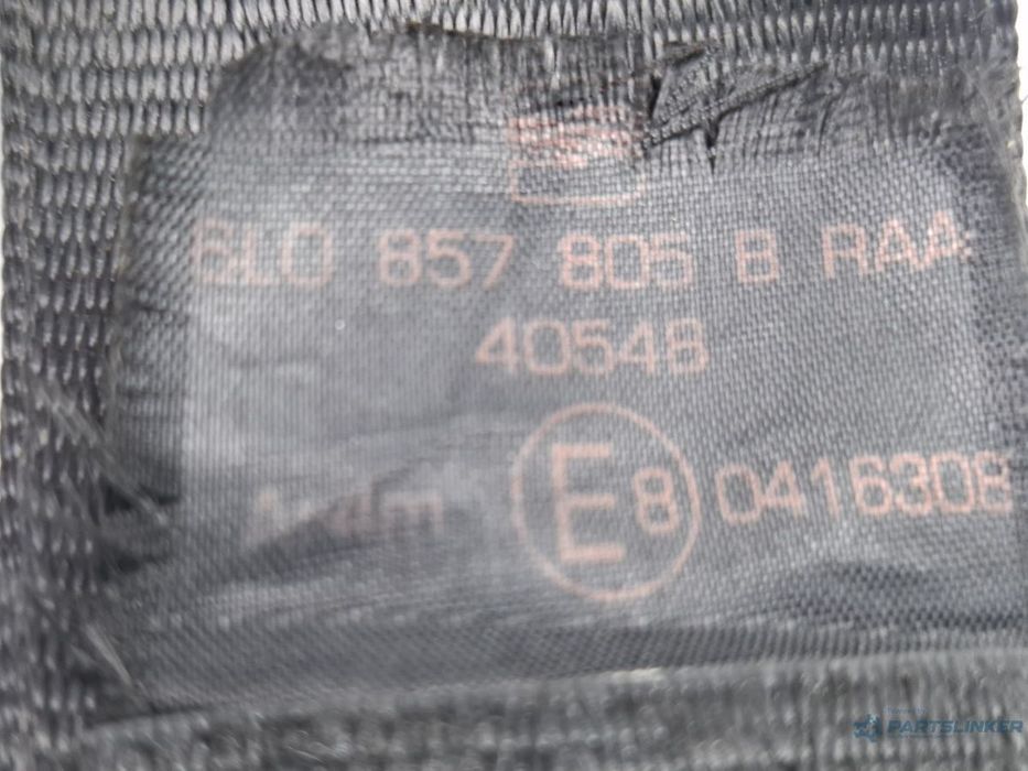 Centura siguranta spate SEAT CORDOBA III 6L2 2002 - 20091.4 TDI BMS, BNV 6L0857805B