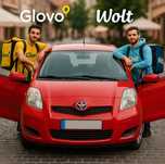 Închiriere mașini Toyota pentru livrare Glovo, Wolt – Brașov