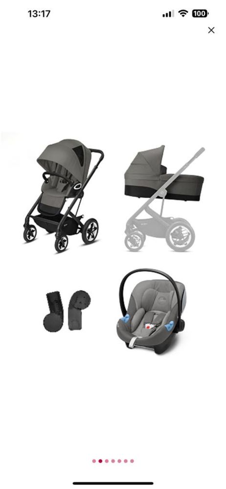 Carucior 3in1 CYBEX Talos S Lux