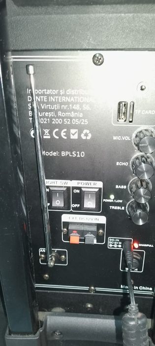 Boxă bluethoot mare in cutie