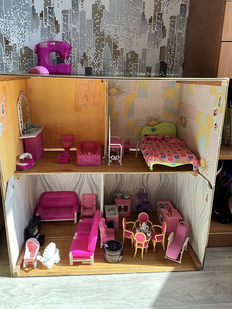 Детский кукольный домик