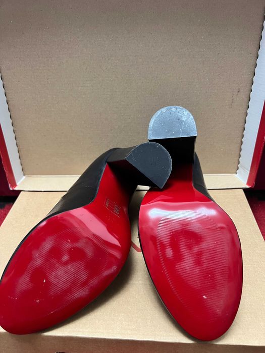 Pantofi clasici Benaza – toc gros, negru elegant