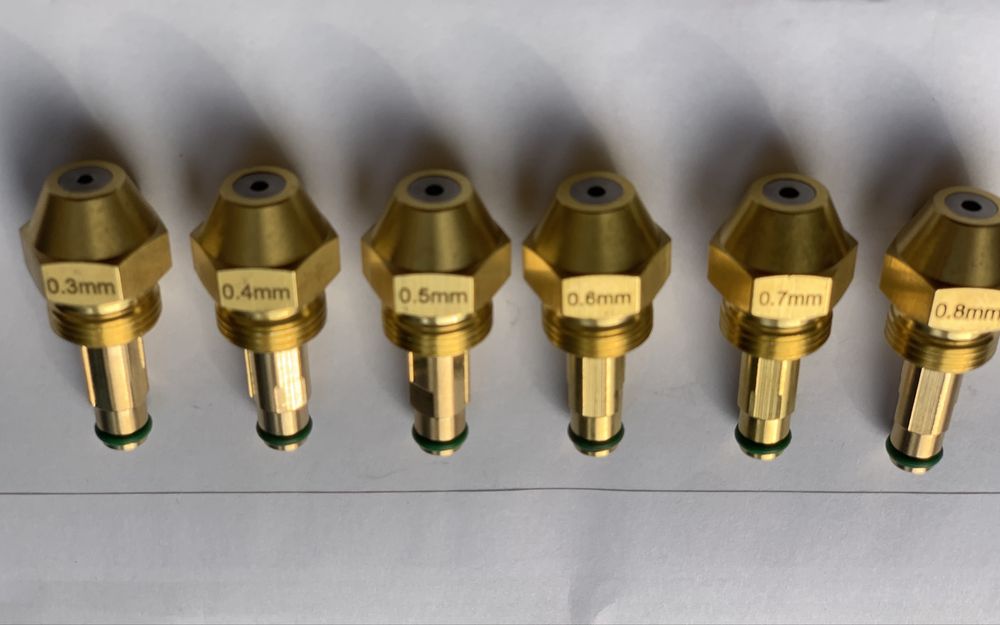 Duza din alama ulei ars