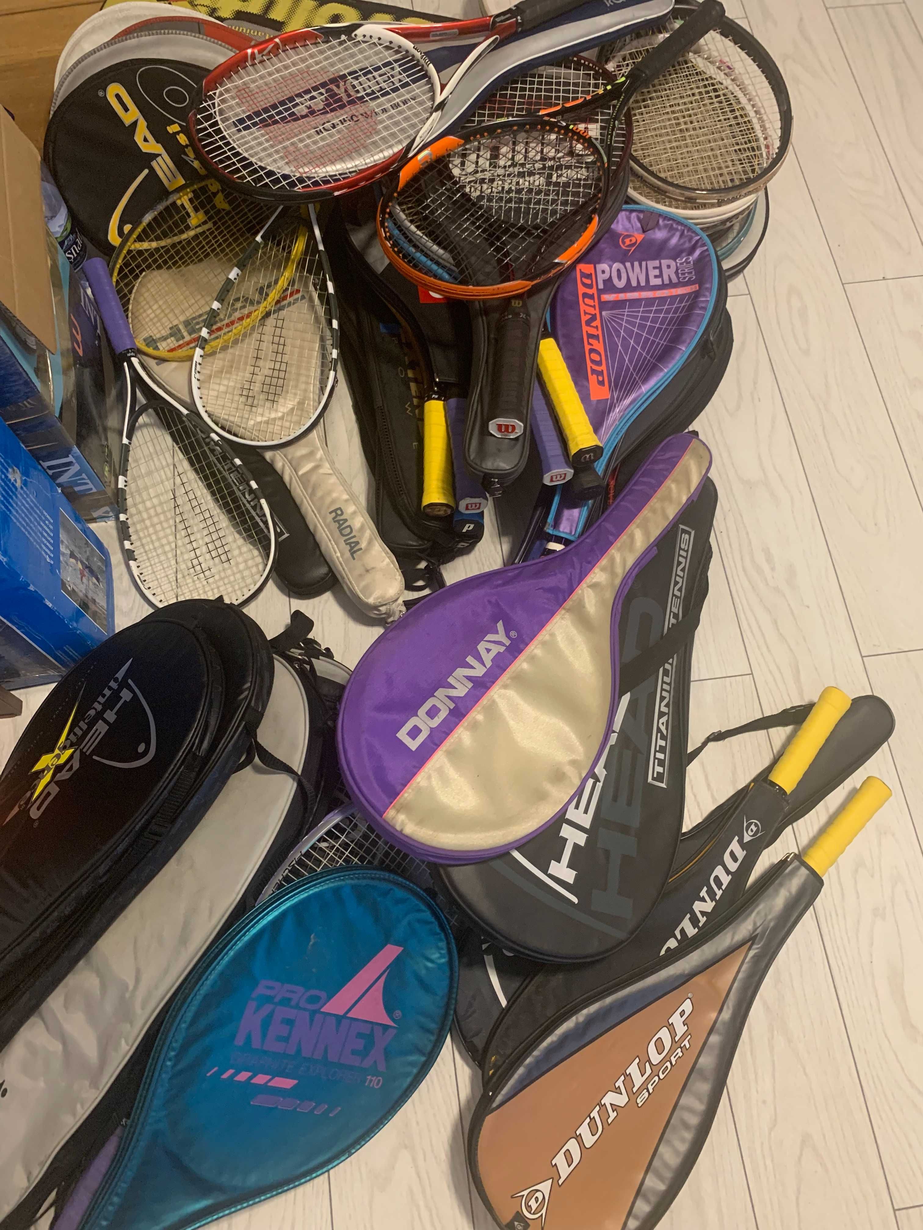 RACHETE tenis de camp Wilson, Prince, Head, Dunlop, Fischer, ProKennex