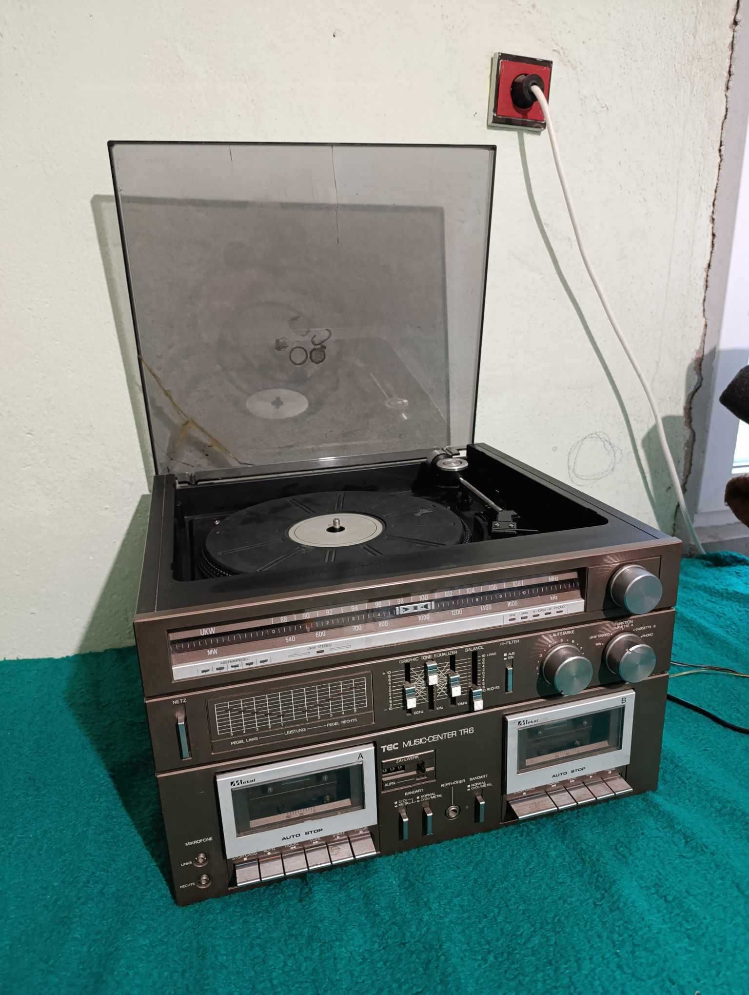 Грамофон TEC music-center TR6