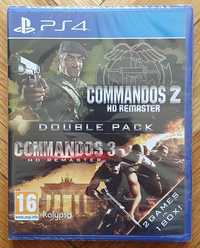 Запечатан диск Commandos 2 & 3 PS4 Playstation 4 Плейстейшън
