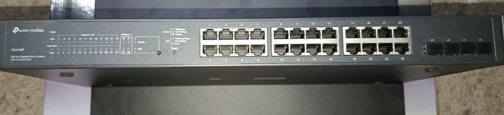 Коммутатор TP-LINK TL-SG2428P
Коммутатор TP-LINK TL-SG2428P