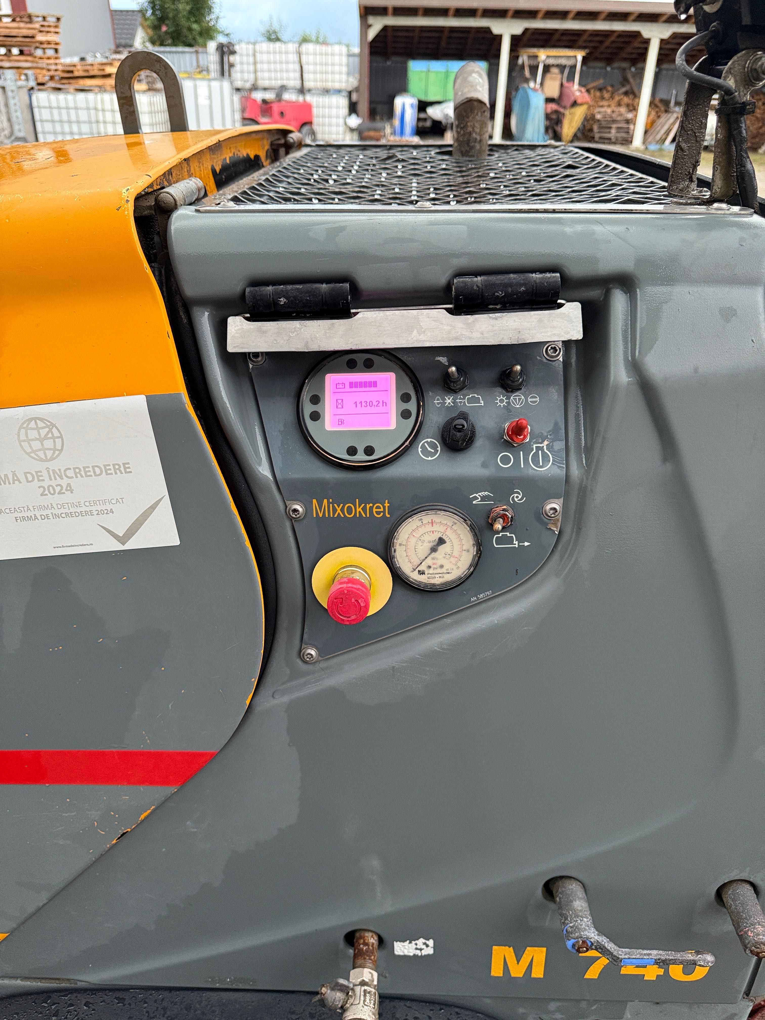 Pompa de Sapa Putzmeister M740 DBS 2019 TVA inclus