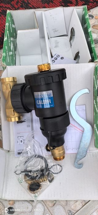 Filtru antimagnetita Caleffi DIRTMAG 3/4″, cu separator pentru particu