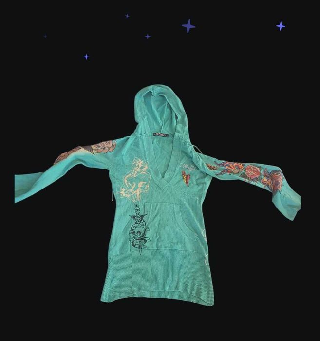 Оригинален Суитчър Ed Hardy / Christian Audigier р. L