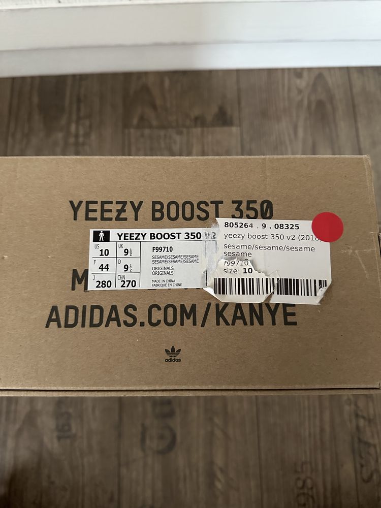 Adidas yeezy 350 sesame