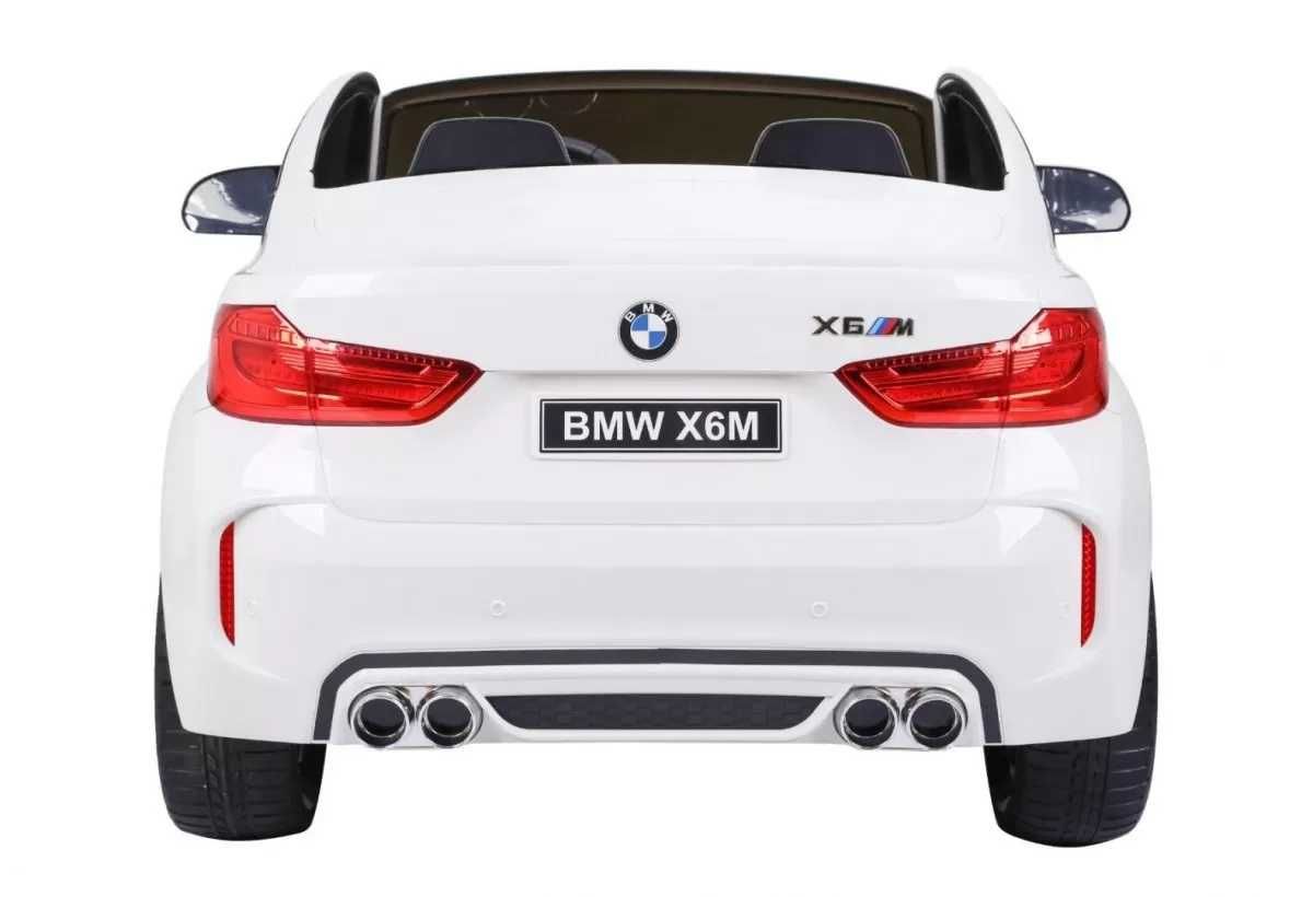 Masinuta electrica copii 2-8 Ani BMW X6M Big 2 loc Roti Moi  Alb