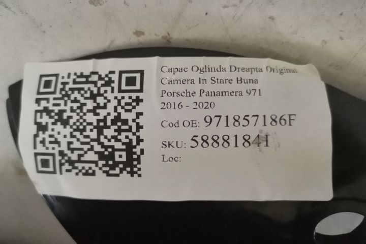 Капак Огледало Дясно Оригинален Camera В Добро Състояние Порше Панамер