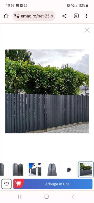 Vând șipcă metalica urgent