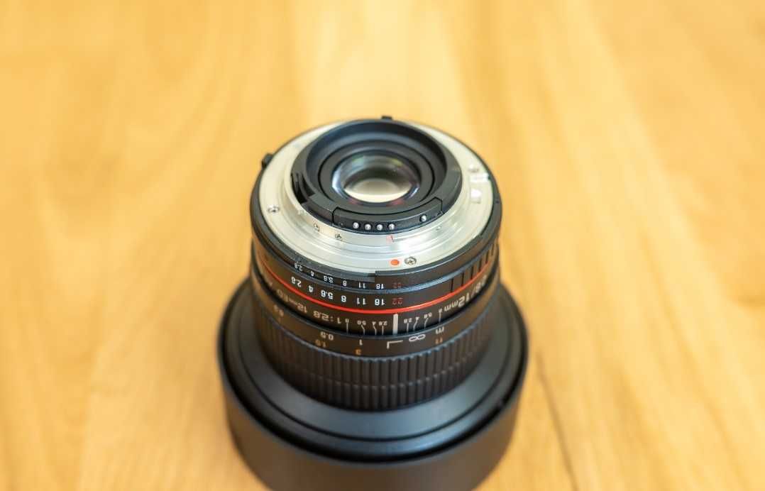 Samyang 12 mm f/2.8 ED AS NCS Fish-eye pentru Nikon F
