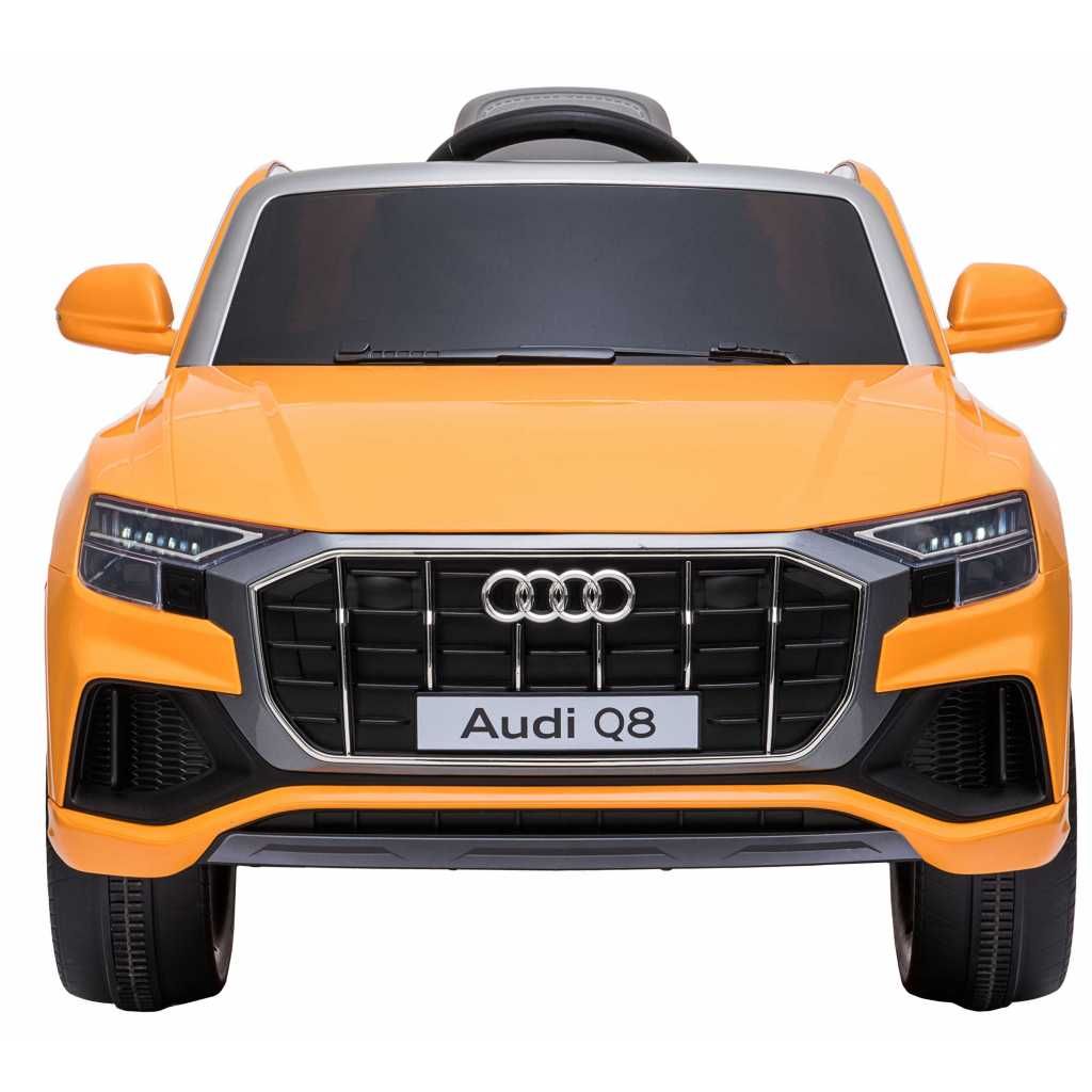 Masinuta electrica copii 1-6 ani Audi Q8 90W, Roti Moi #Portocaliu