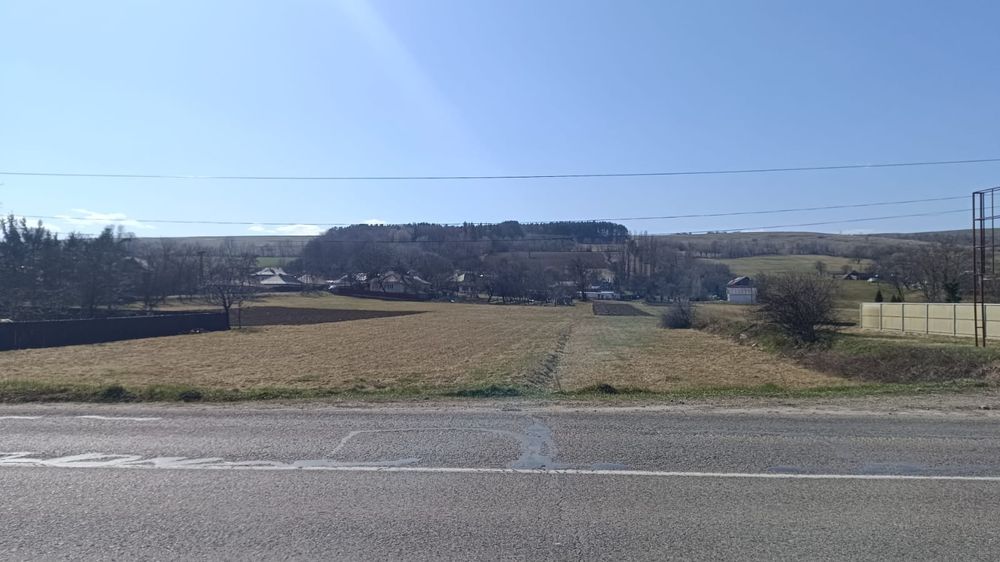 Teren Bodești intravilan la DN lângă peco Elcora 4589 mp