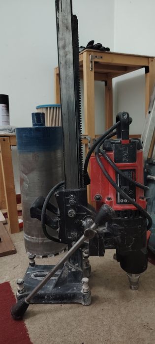 Алмазное бетон тешадиган станок жинду 250ммга каронка тешишга мослашга