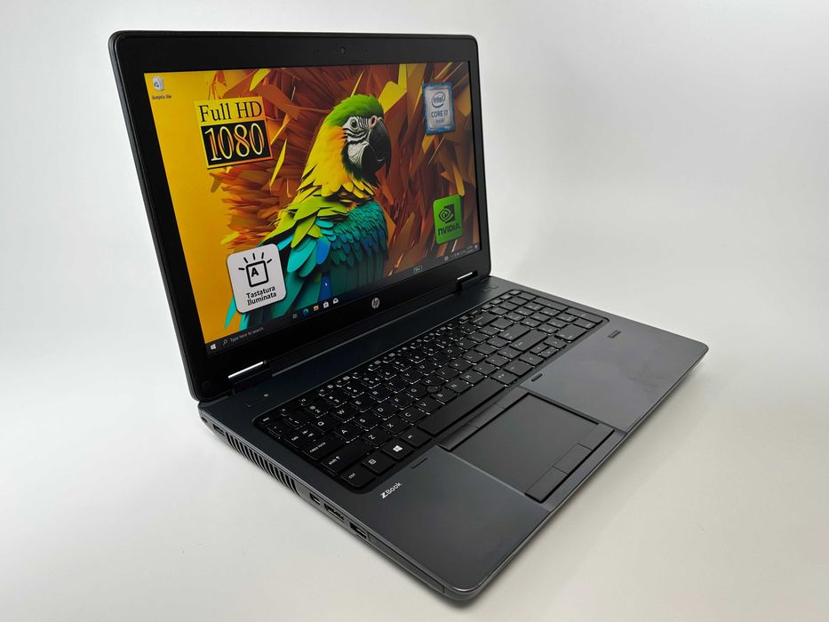 HP Zbook Intel i7 32 gb ram 512 ssd Nvidia 15.6 inch Garantie 1 an