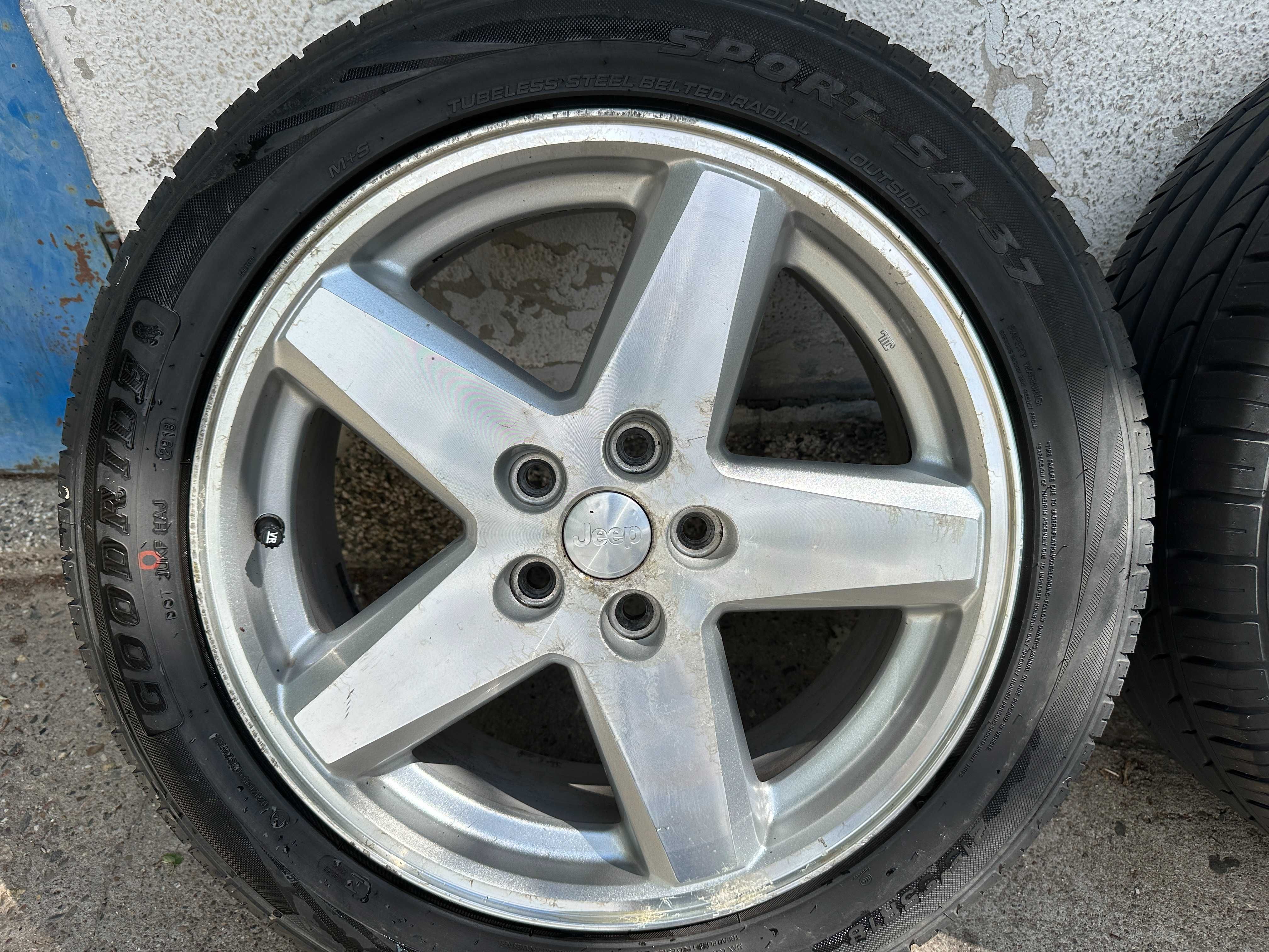 4бр. ОЕМ лети джанти 18" 5х114.3 Jeep Hyundai Kia Nissan Honda Toyota
