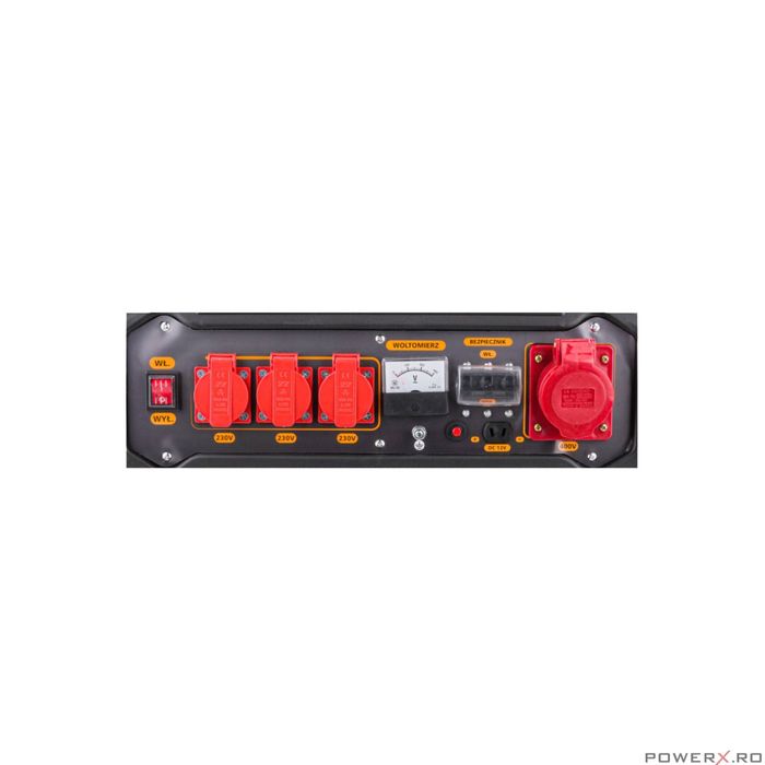 Generator de curent pe benzina 3 kw, 2 in 1, monofazic si trifazic,