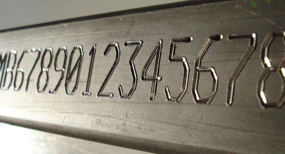 нанесение vin-номера на кузов