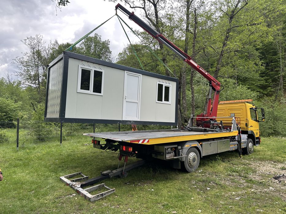 Montaj hale metalice ,transport containere,servicii macara