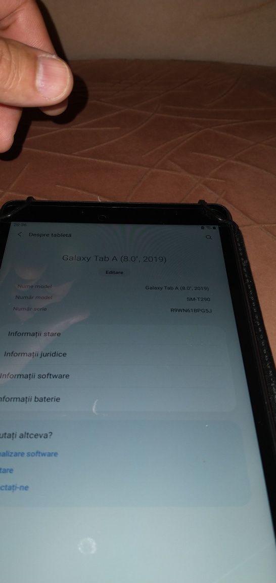 Tableta Samsung tab A 8"