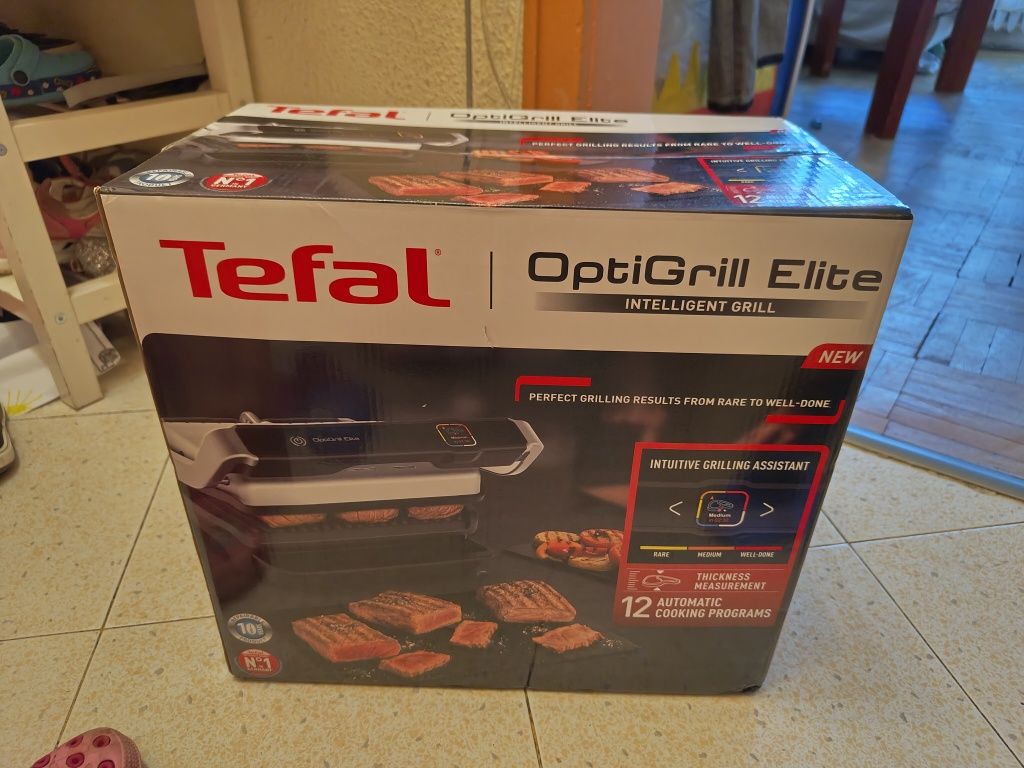 Tefal Optigrill Elite Чисто нов