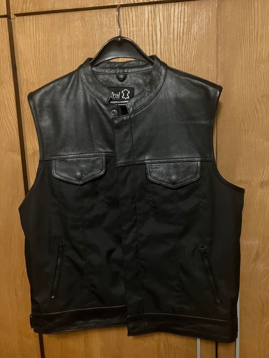 Мъжки кожен елек