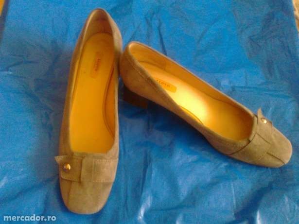 Pantof dama ,Mar. 42,piele intoarsa (naturala)