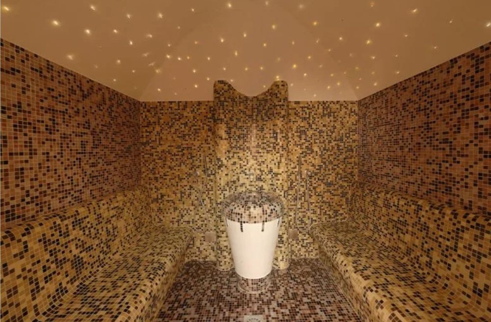 Sauna pod klyuch. Сауна под ключ. Стены, потолок, кафель. Pol-patalok