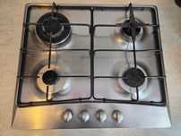 Plita Beko pe gaz din inox, utilizata