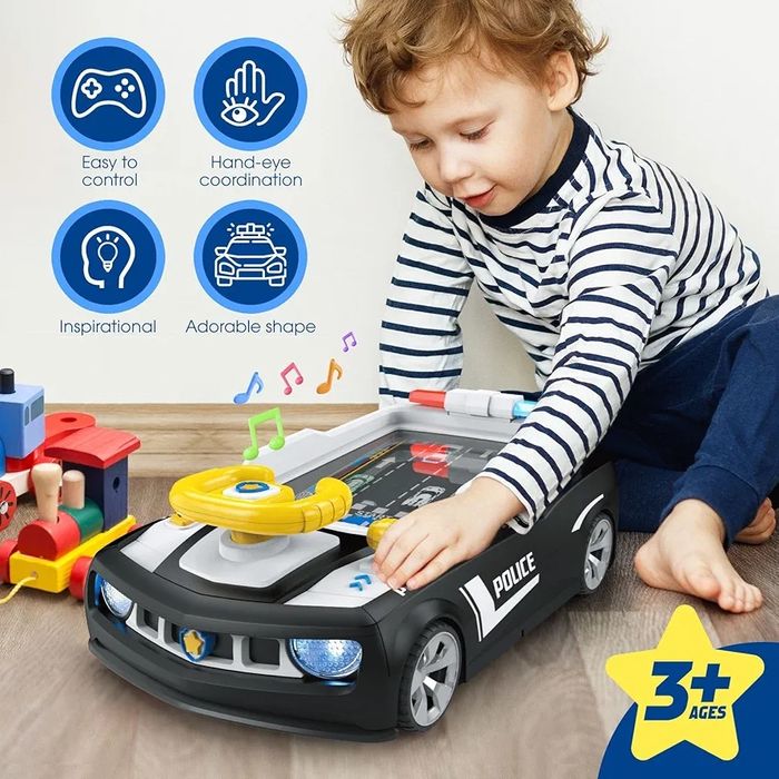 Детска игрова конзола ПОЛИЦЕЙСКА КОЛА  -20 % КОЛЕДНО намаление