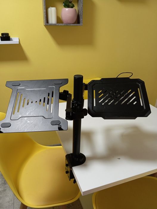 Suport dublu laptop DJ