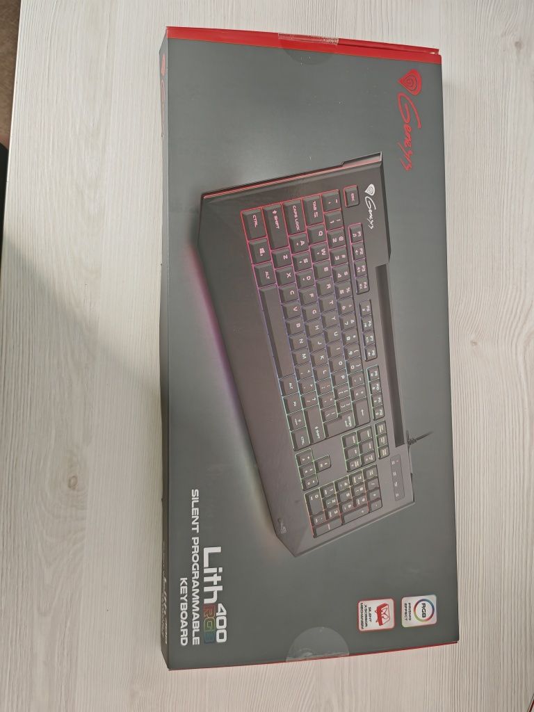 Tastatura Gaming Genesis Lith 400 RGB, USB