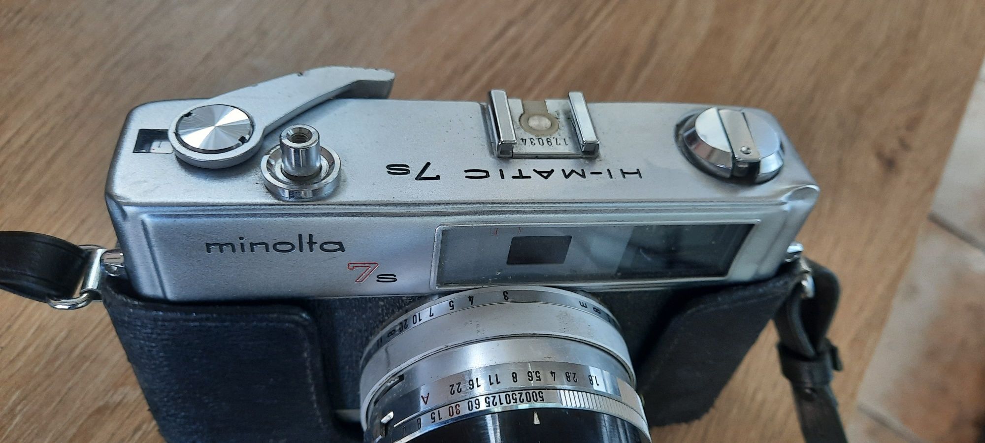 Фотоапарат  Minolta hi matic 7s