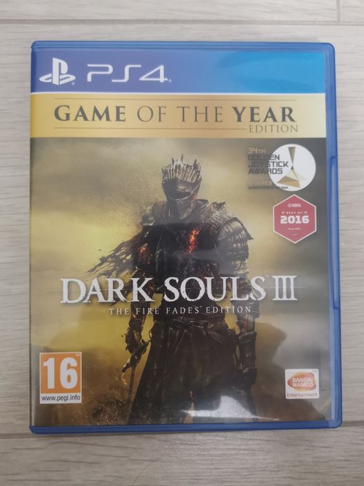 Продается диск с Dark Souls 3 The fire fades edition