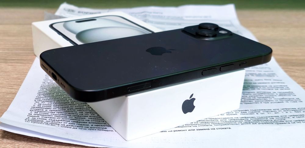 iPhone 15 30м. Гаранция Като нов