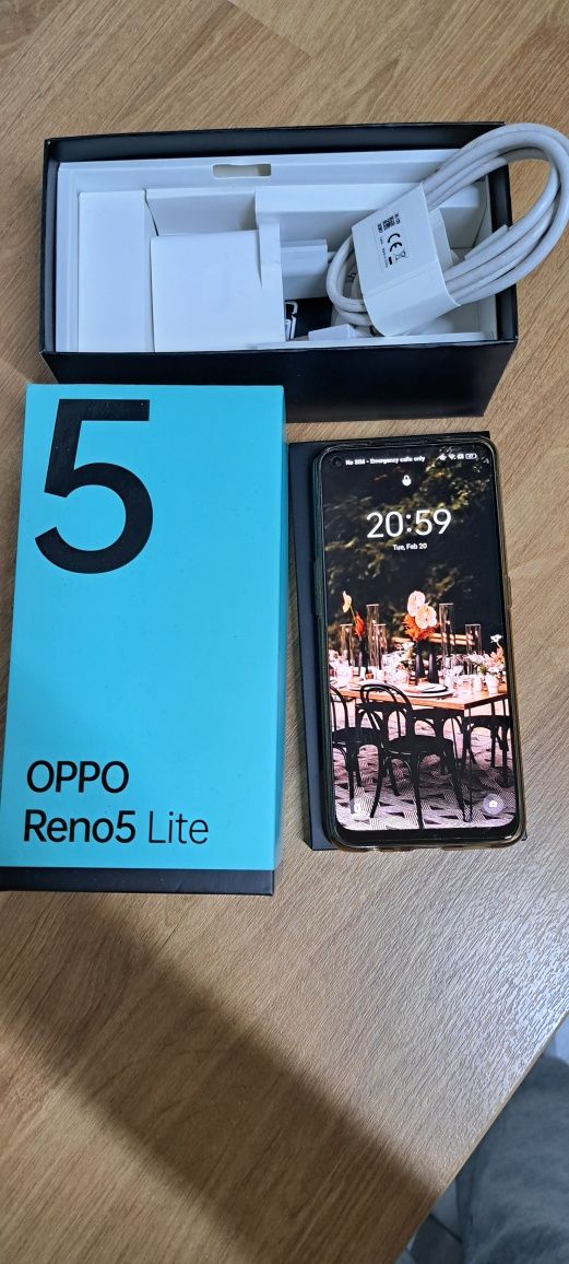 OPPO Reno 5 Lite 8GB 128GB Fluid Black