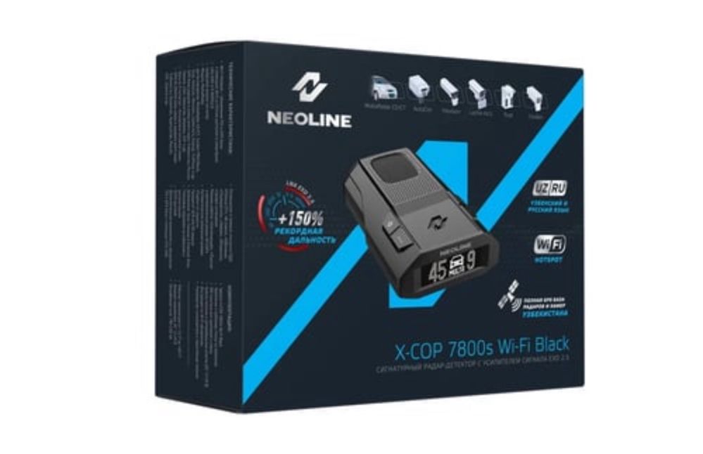 Новый Neoline X-COP 7800s Wi-fi Black