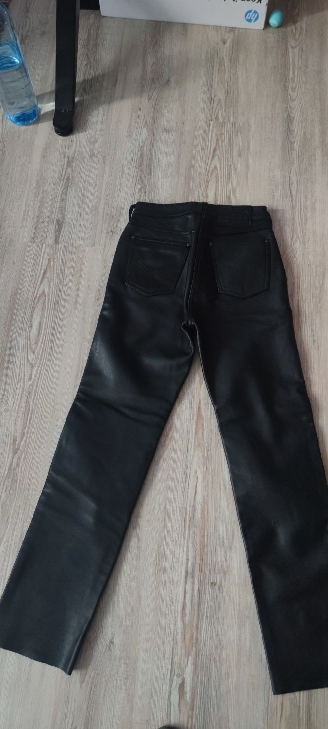 Pantaloni dama piele moto