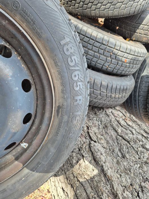 Гуми с джанти Barum 185/65/15 и 4 броя гyми  GOODYEAR  235/55/17