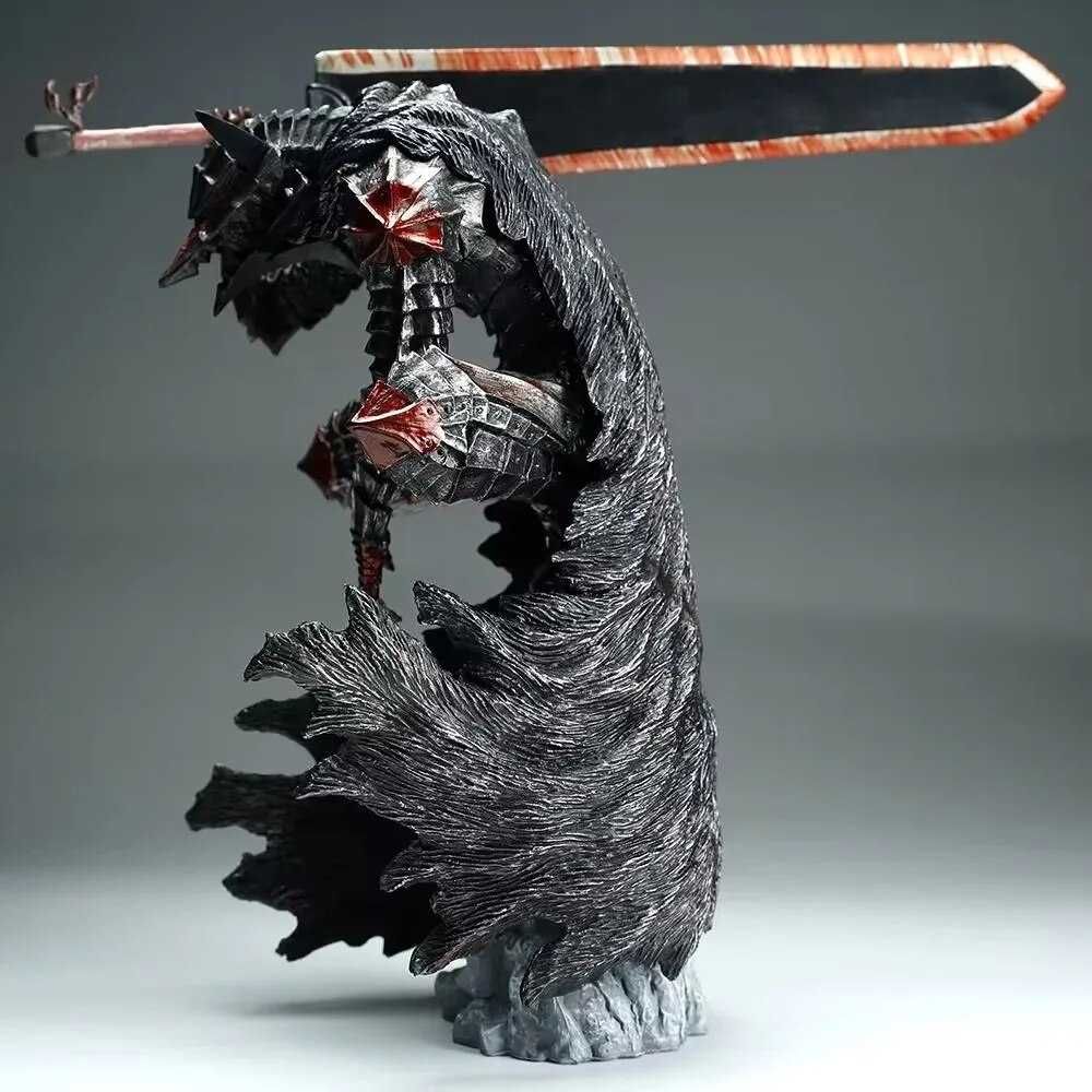 Фигурка героя аниме «черный меч» берсерк 25 см фигурка