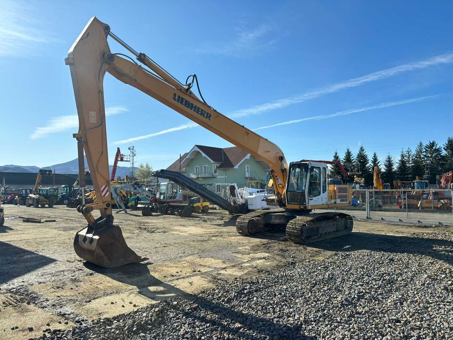 Excavator cu brat lung Liebherr R924 HDSL , 2006, brat 16m.