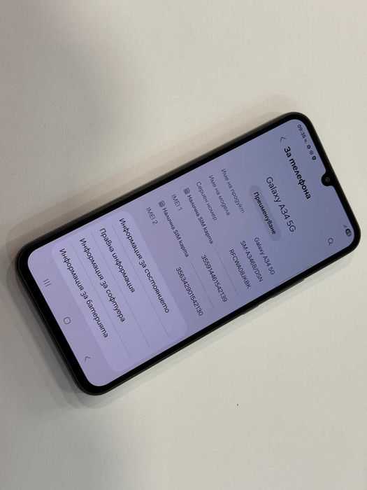 Samsung Galaxy A34 – 8GB RAM / 256GB
